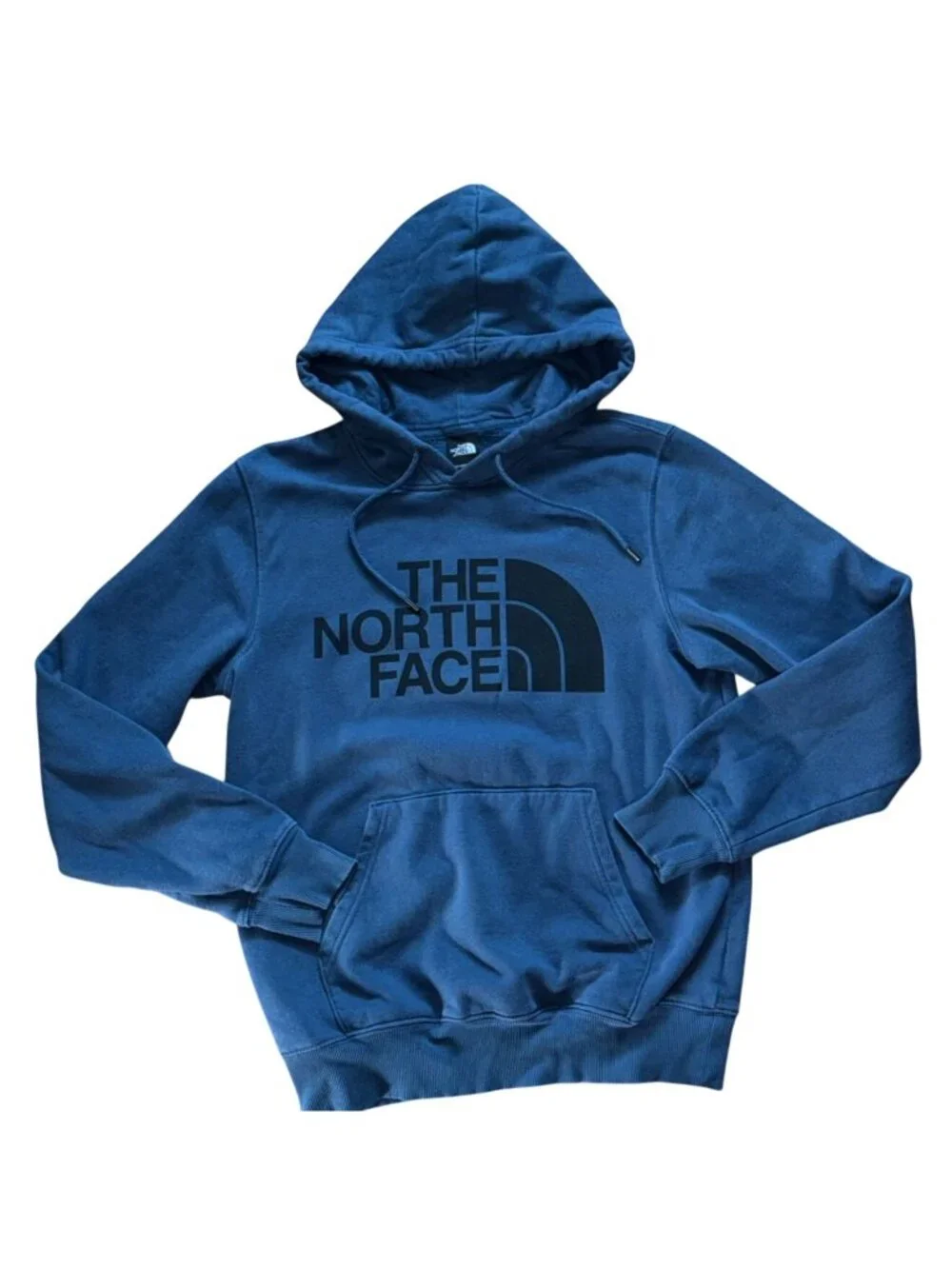The North Face Mens Hoodie/Pullover Sweatshirt-Blue--GUC